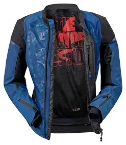 Rekurv E-21.02 Womens Textile Jacket -Textile Clothing Popular Shop 0f.06.16.D5RekurvE2102blauschwarz21265321021