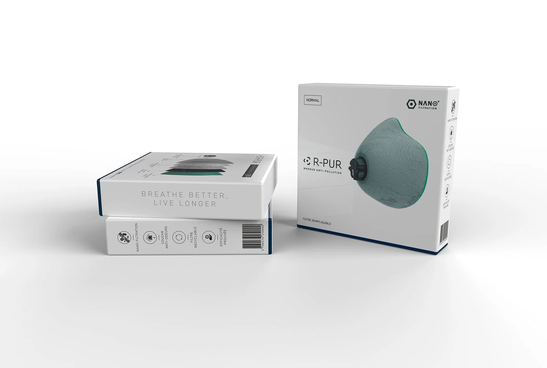 R-PUR ANTI-POLLUTION MASK 2 R-PUR ANTI-POLLUTION MASK - Image 2