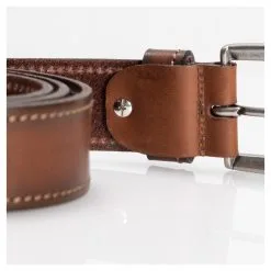 Detlev Louis Leather Belt DL-AC-1 Brown 9 Detlev Louis Leather Belt DL-AC-1 Brown -Textile Clothing Popular Shop 3a.30.dd .ARG200287DetlevLouisLederguertelD3