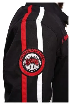 Helstons Queen Ladies' Textile Jacket -Textile Clothing Popular Shop 55.1e.94.ARG212954HelstonsQueenschwarzD5