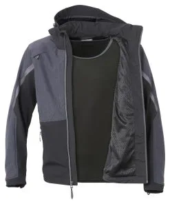 Vanucci Tifoso Softshell Motorcycle Jacket -Textile Clothing Popular Shop 55.47.01.D5VanucciTifosoSoftshelljackegrau21239021019