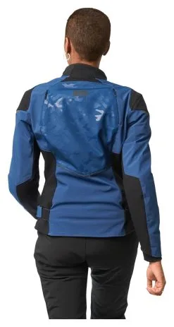 Rekurv E-21.02 Womens Textile Jacket -Textile Clothing Popular Shop 64.67.a6.D2RekurvE2102blauschwarz21265321021