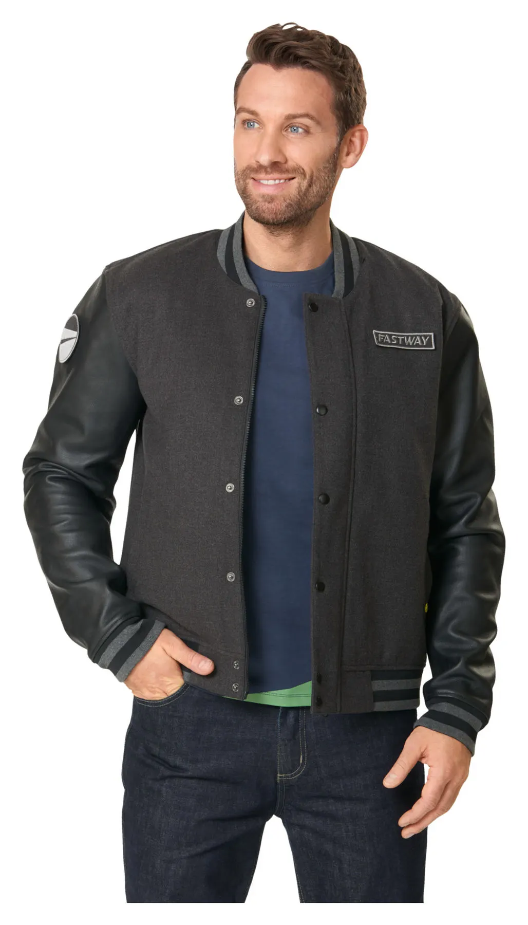 Fastway City Men 201 Textile Jacket 4 Fastway City Men 201 Textile Jacket - Image 4