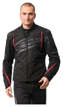 Rekurv E-11.01 Textile Jacket -Textile Clothing Popular Shop 8e.18.ae .H1RekurvE1101schwarzrot21264421021