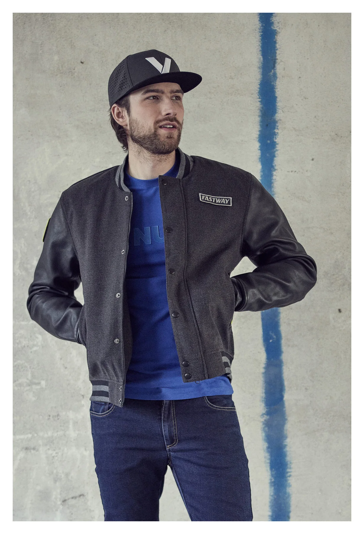 Fastway City Men 201 Textile Jacket 1 Fastway City Men 201 Textile Jacket