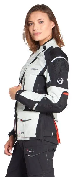 Büse Grado Ladies Textile Jacket -Textile Clothing Popular Shop ab.6f.80.D2BueseGradohellgrauschwarz21237721019