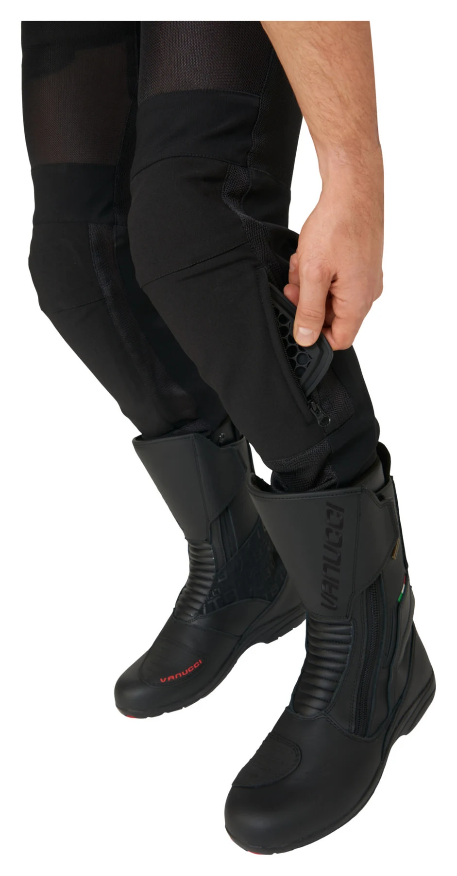 VANUCCI VAT-1 TEXTIL PANTS MEN BLACK 7 VANUCCI VAT-1 TEXTIL PANTS MEN BLACK - Image 7