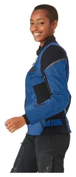 Rekurv E-21.02 Womens Textile Jacket -Textile Clothing Popular Shop da.36.ea .D1RekurvE2102blauschwarz21265321021