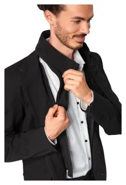 Detlev Louis DL-JM-9 Textile Sakko Black -Textile Clothing Popular Shop e9.87.dc .ARG212887DetlevLouisDLJM9M24